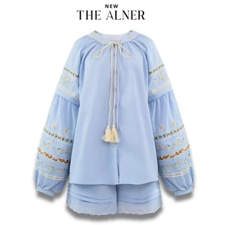 Thealner-AN044 (เซตเสื้อแขนยาวกางเกงขาสั้น)