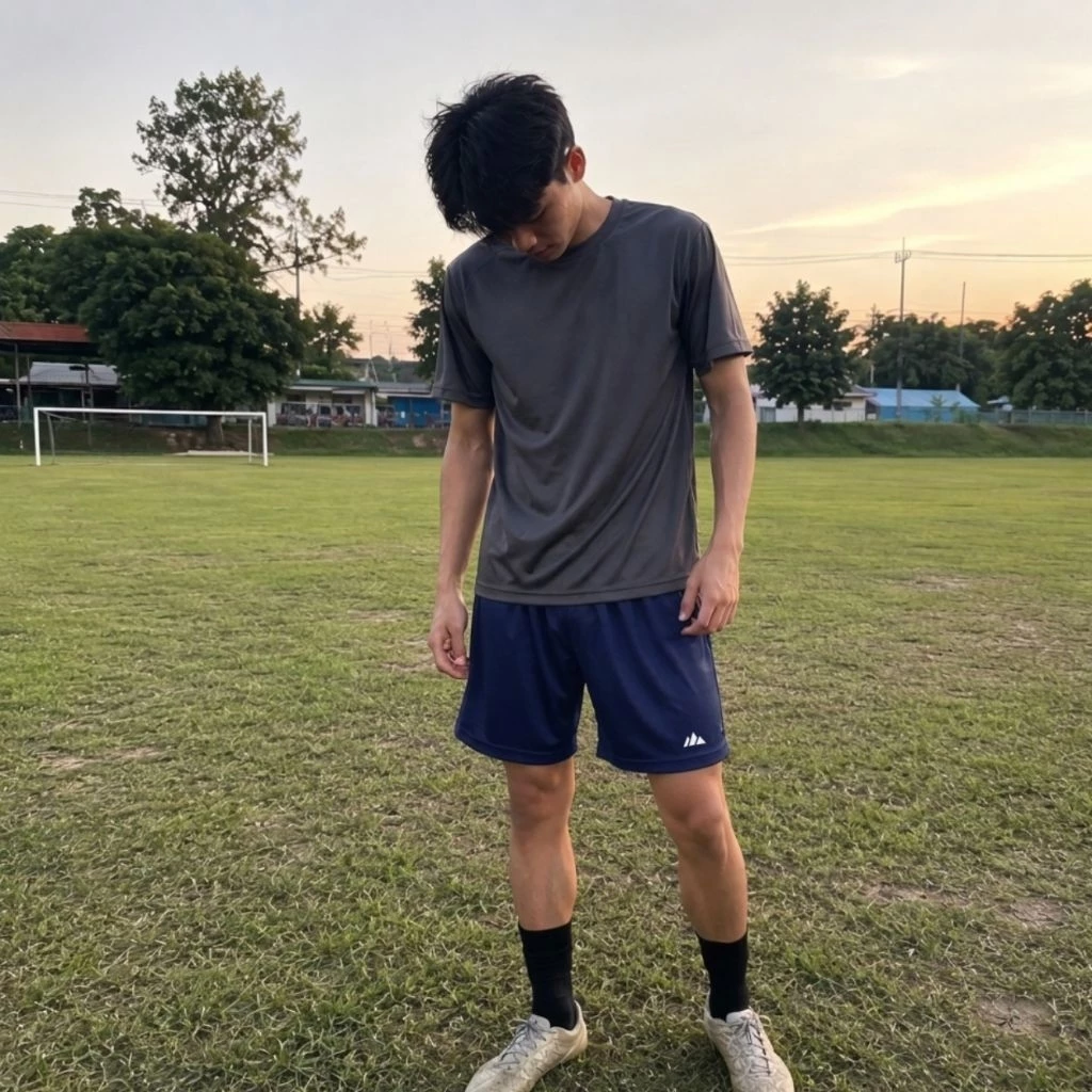 กางเกงกีฬาขาสั้นผู้ชาย ผ้าไมโคร thumbnail 7