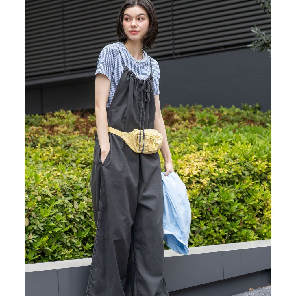 niko and ... Monster Gathered Jumpsuit