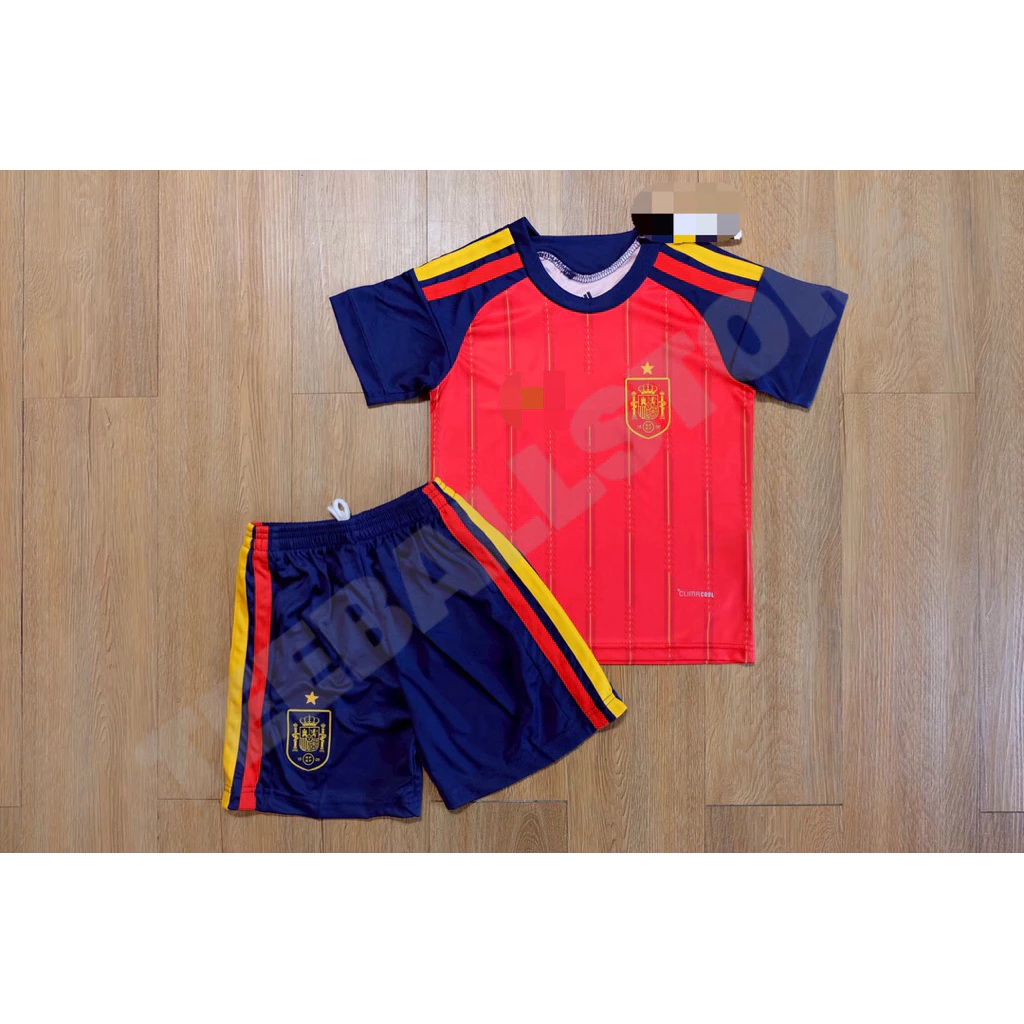 ชุดเด็กทีม E-S-P สีเเดง เกรดแฟนบอล 2026 Size 18-28 ของมีจำนวนจำกัด