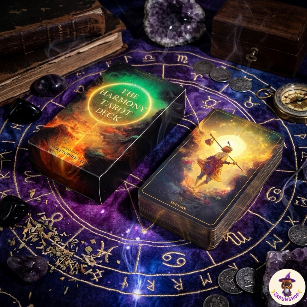 [มาใหม่🌈] ไพ่ยิปซี ไพ่ทาโรต์ (พร้อมส่ง🇹🇭) The Harmony tarot เหมาะสำหรับมือใหม่ แถมไฟล์คู่มือภาษาไทยฟรี🔥