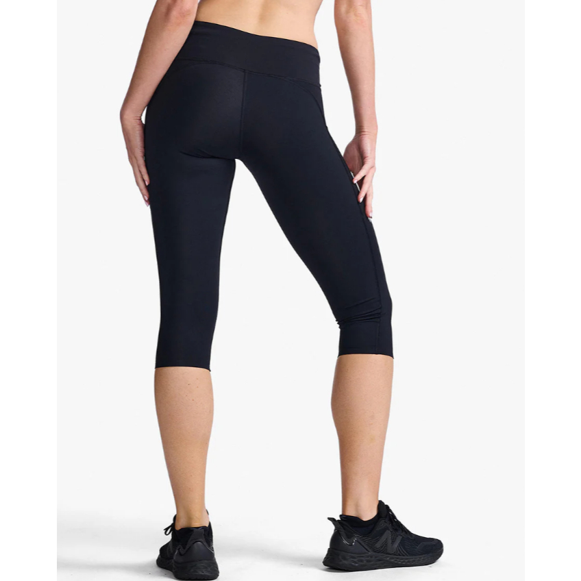 2XU Compression Tights 3/4 - BLK/DBK กางเกงขาสามส่วน รัดกล้ามเนื้อ 2XU แท้ WA2865b