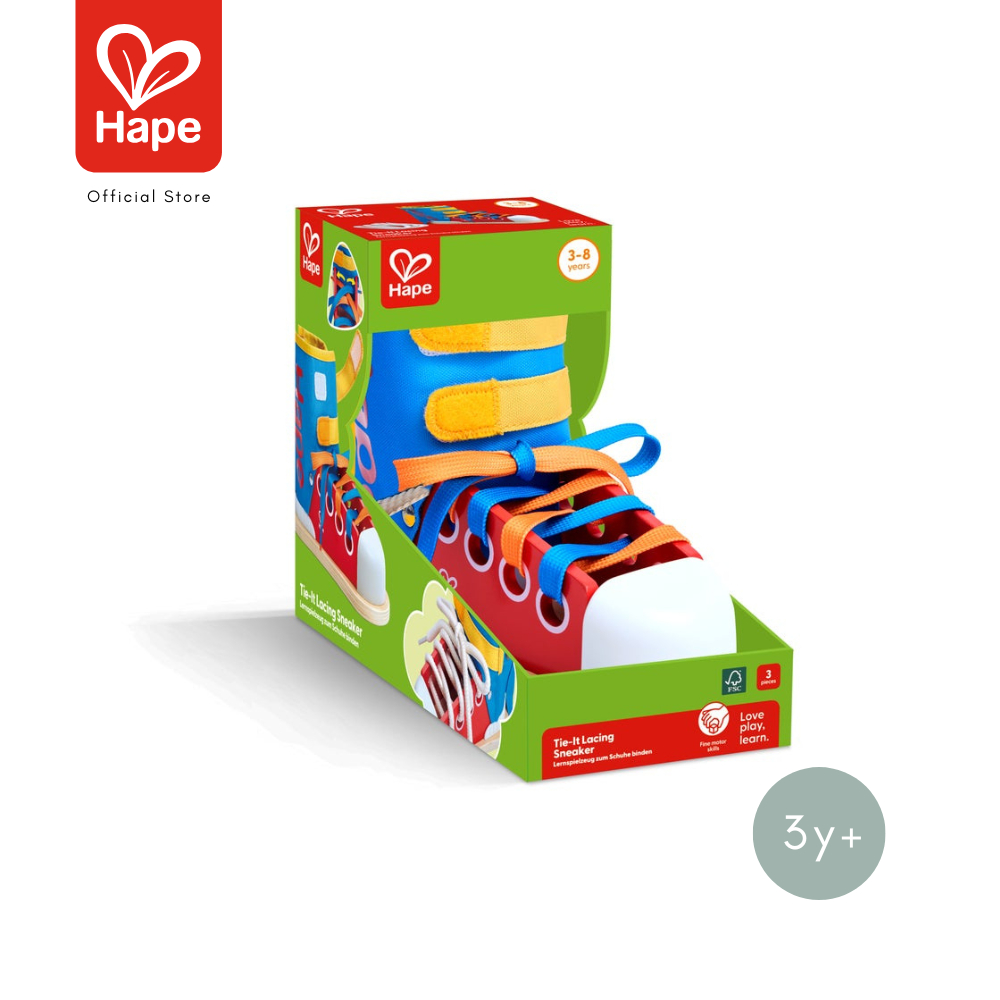 Hape Tie-It Lacing Sneaker รองเท้าผูกเชือกฝึกทักษะ รูปที่ 15