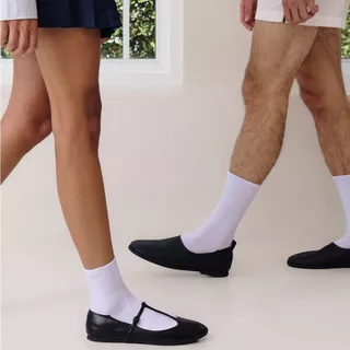 Socksy ถุงเท้านักเรียนทรงข้อยาว (แพ็คสุดคุ้ม 6 คู่) รุ่น BKJL
