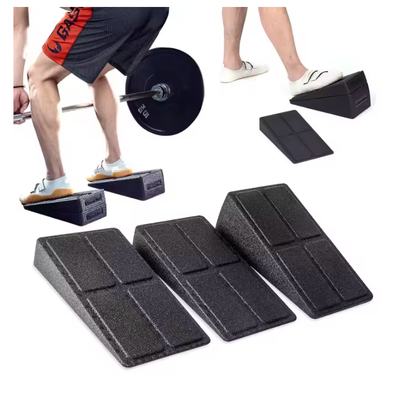 แผ่นรองส้นเท้ายกส้น Squat Wedge สำหรับเล่นเวท / ยืดน่อง / ปรับท่ายืน