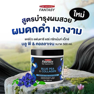 (แพ็คคู่) แคร์บิว แฟนตาซี แฮร์ ทรีทเม้นท์ แว็กซ์ บำรุงผม Carebeau Fantasy Hair Treatment Wax 250/500 ml.