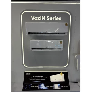 TCL เครื่องปรับอากาศ สั่งการด้วยเสียง VOXIN Series T-AI Energy Saving Inverter ประหยัดไฟสูงสุด เบอร์ 5+5 ดาว