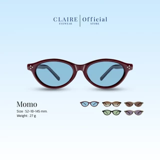 CLAIRE : Momo แว่นกันแดดเลนส์แท้ กันแดด UV400 | Sunglasses