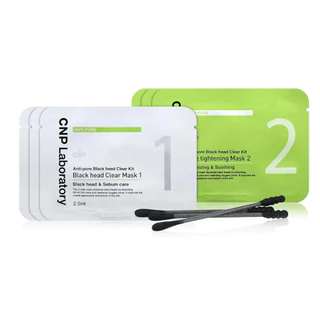 [แผ่นเคลียร์สิวเสี้ยนจมูกเรียบ] CNP Laboratory Anti-Pore Black Head Clear Kit 1 Box x 3 pcs