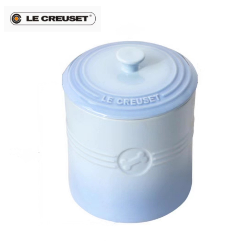 Le CREUSET Ceramic Pet Food Container Storage Container