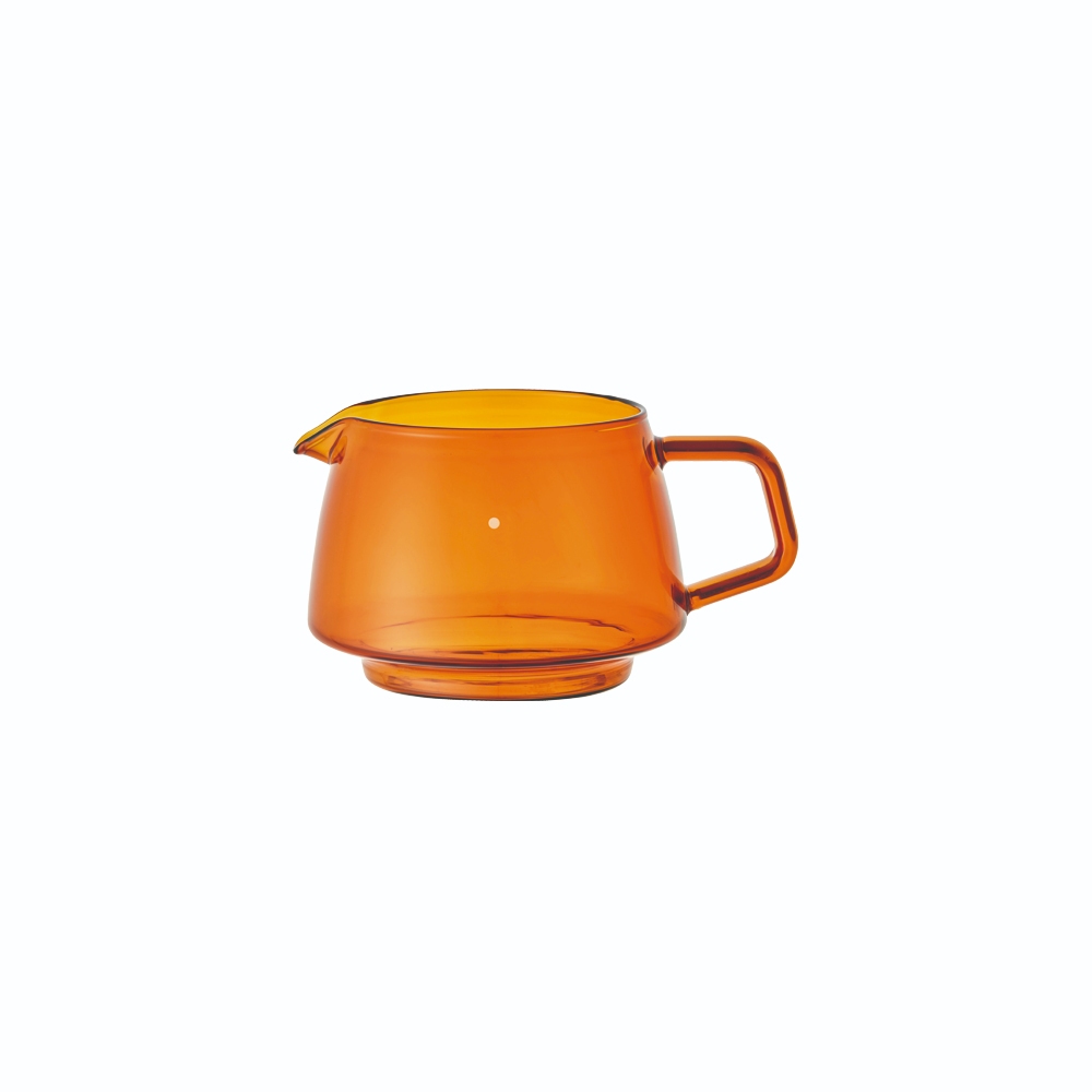 KINTO SEPIA Jug  – เหยือกเสิร์ฟกาแฟแก้วทนความร้อนสีอำพันสุดเรโทร