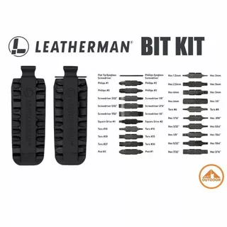 Leatherman Bit Kit 42 Tools In All (931014) ชุดหัวไขควงต่อ leatherman ทุกรุ่นเปลี่ยนหัว Bit Kit ได้