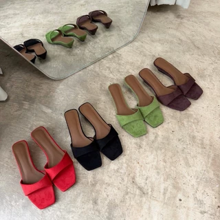 [พร้อมส่ง] WEAR.SOUL #S689-LILY Wedge Sandals เท้าผอมเรียวแนะนำลด 1 ไซส์จากปกติ