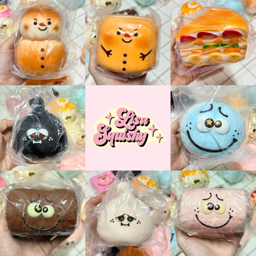 พร้อมส่งกดได้เลยค่ะ[ส่งจากไทย]🇹🇭📎 รวมสกุชชี่แบรนด์ Lisa แท้💯 Lisa Squishy