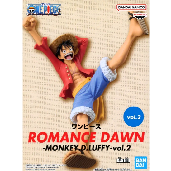 พร้อมส่ง One Piece ROMANCE DAWN MONKEY D LUFFY vol.2 ของแท้จากญี่ปุ่น
