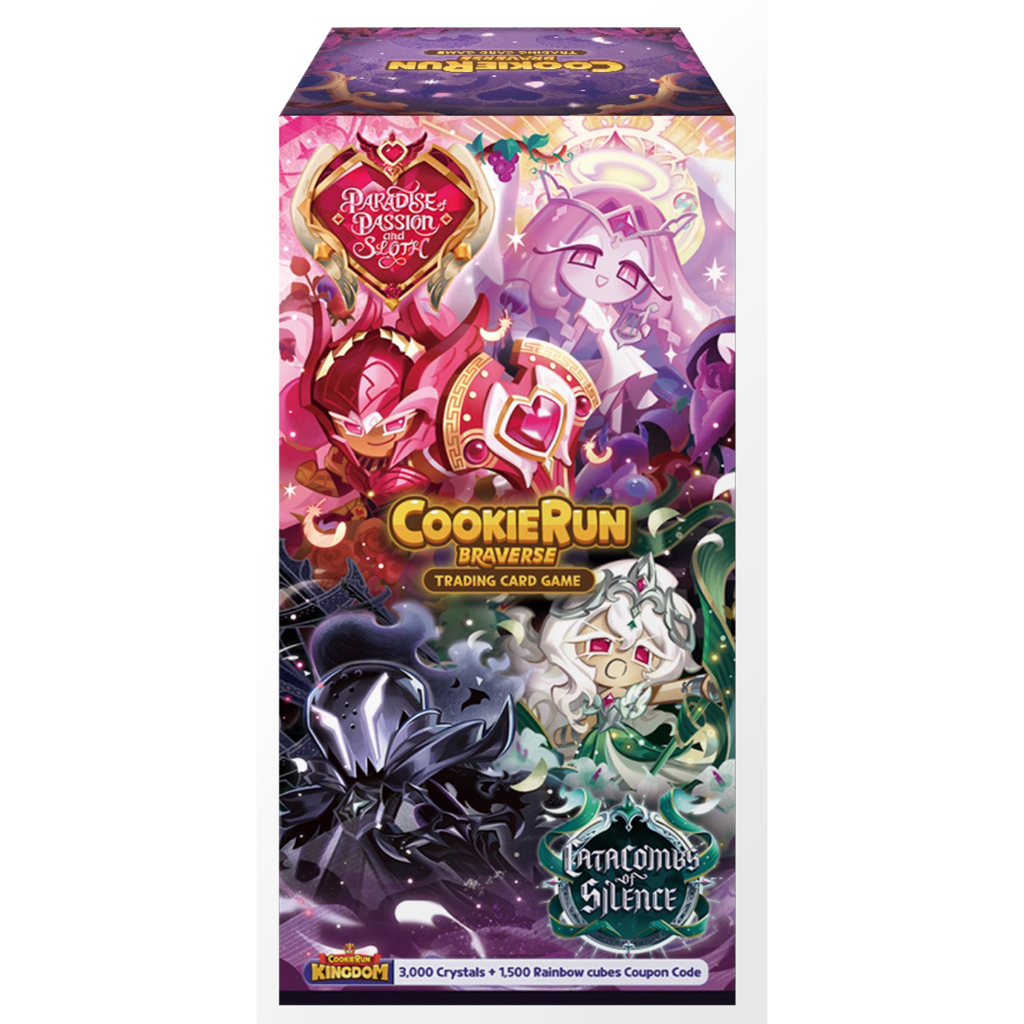 CookieRun Braverse TCG: Paradise of Passion & Sloth / Catacombs of Silence [BS-10] Booster Pack (แบบซอง) 