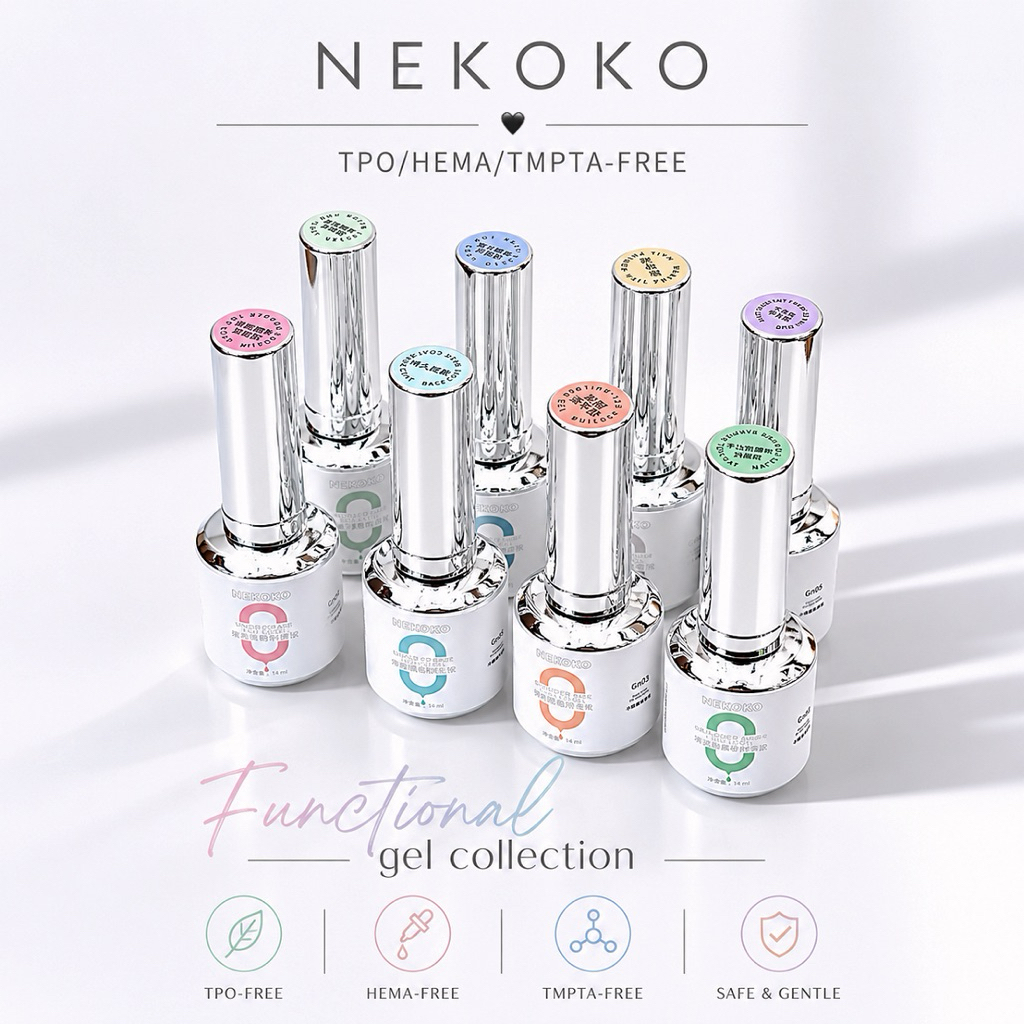 พร้อมส่ง✅TPOFREE🖤🌻🫧NEKOKO FUNCTIONAL GEL COLLECTION *แยกขวด