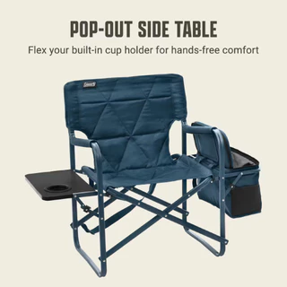 Coleman JP Flex 'N Go Cooler & Table Chair เก้าอี้พับ แค้มป์ปิ้ง