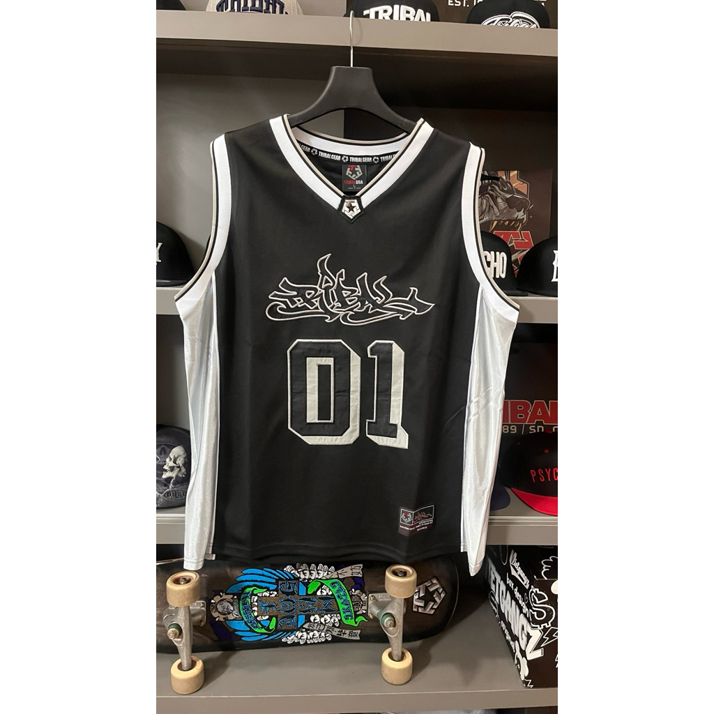 TRIBAL CLASSIC LOGO BASKETBALL JERSEY