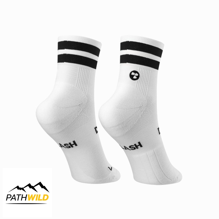 PERSONALBEST PERFORMANCE SOCK LOW DOUBLE SLASH ถุงเท้าสำหรับวิ่ง ข้อสั้น น้ำหนักเบา ระบายอากาศดี