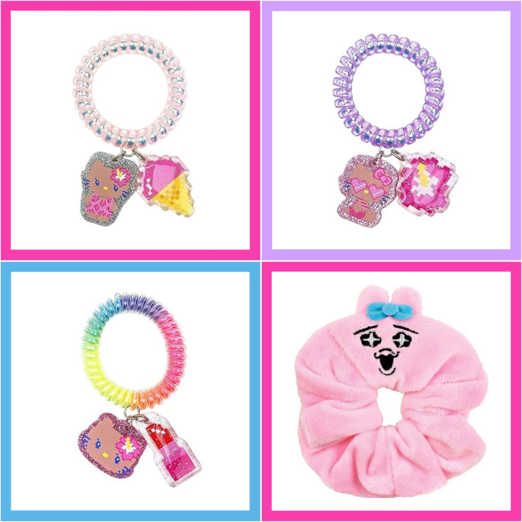💚 แท้ 100% ยางมัดผม Sanrio ponytail holder 💛 ยางมัดผมโดนัท Sanrio hair tie ยางมัดผมชินจัง ยางมัดผมแฟนซี เครื่องประดับผม