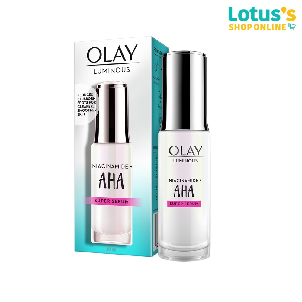 Olay โอเลย์ ลูมินัส ไนอะซินาไมด์ + โรส คอมเพล็กซ์ ซุปเปอร์ เซรั่ม 30 มล.