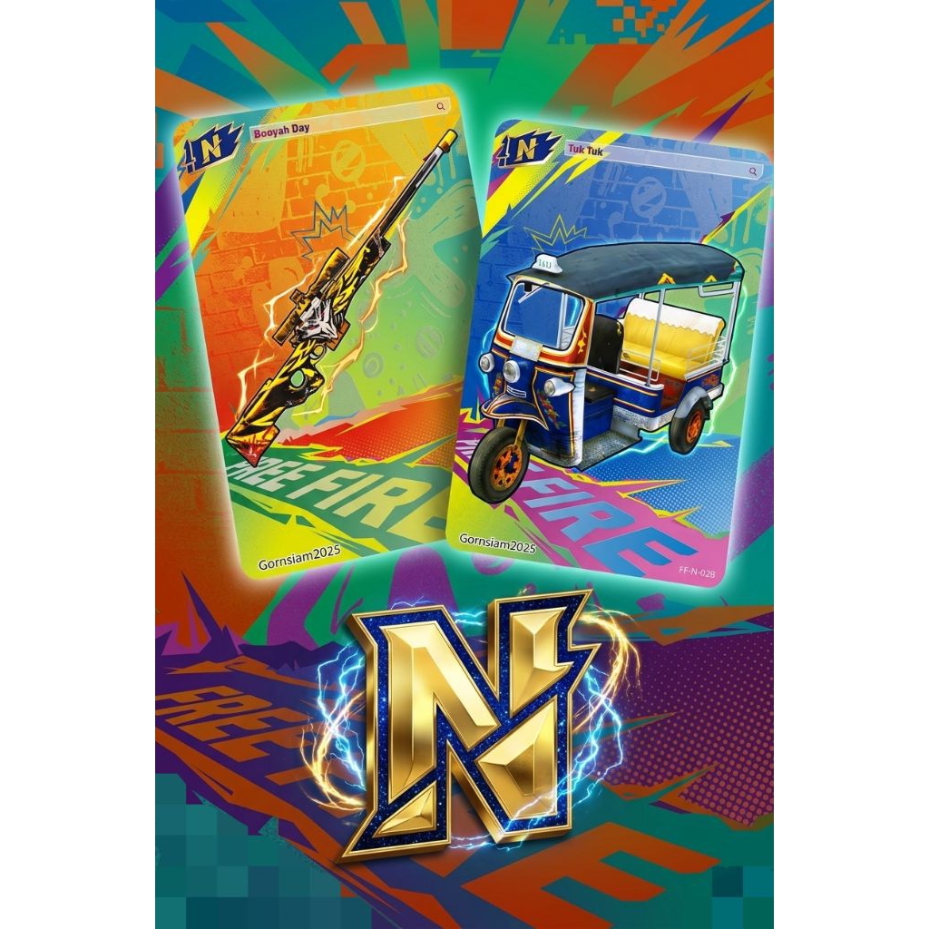 การ์ด Free Fire โดย Kayou FF-N 1/30