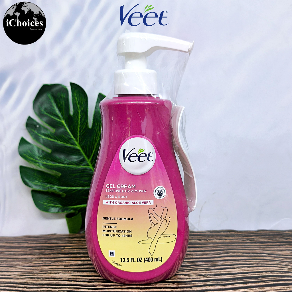 [Veet] Gel Cream Sensitive Hair Removal Legs & Body วีท เจลครีมกำจัดขน ขนขา ขนบิกินี