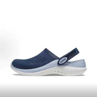 Crocs LiteRide 360 Sandals lime/black gray/slate blue รองเท้าแตะ Size M4-M11