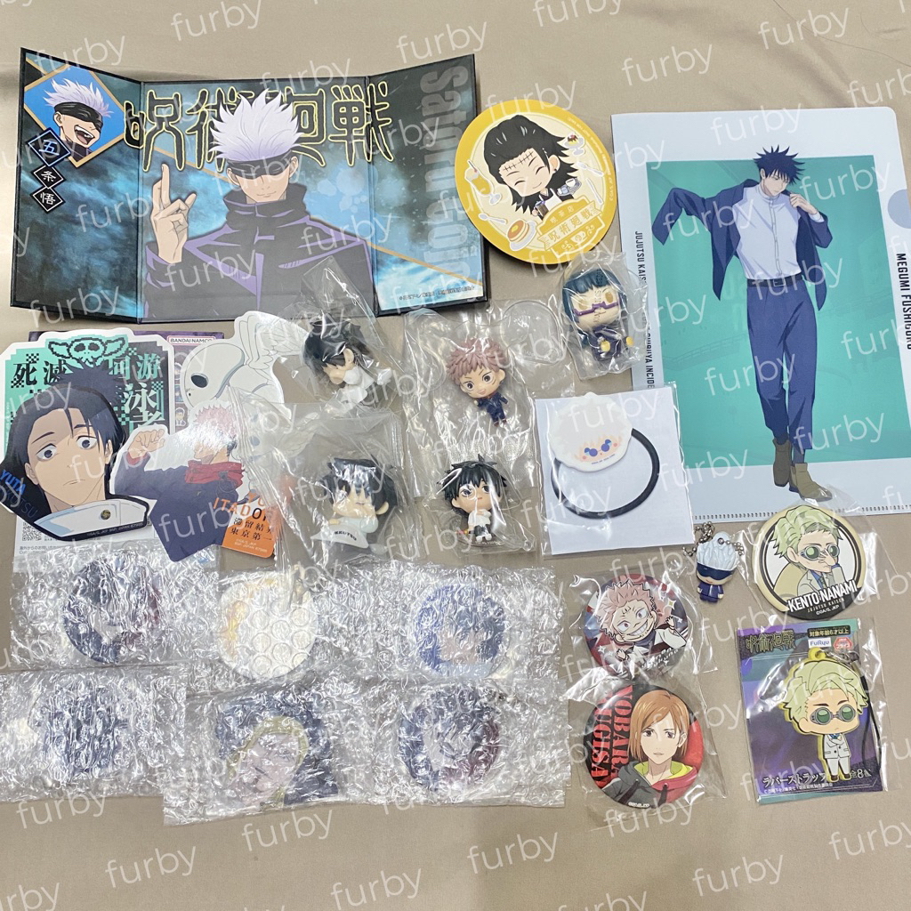 Jujutsu Kaisen จุกจิก พวง อะคริลิค sticker กุจิ แฟ้ม