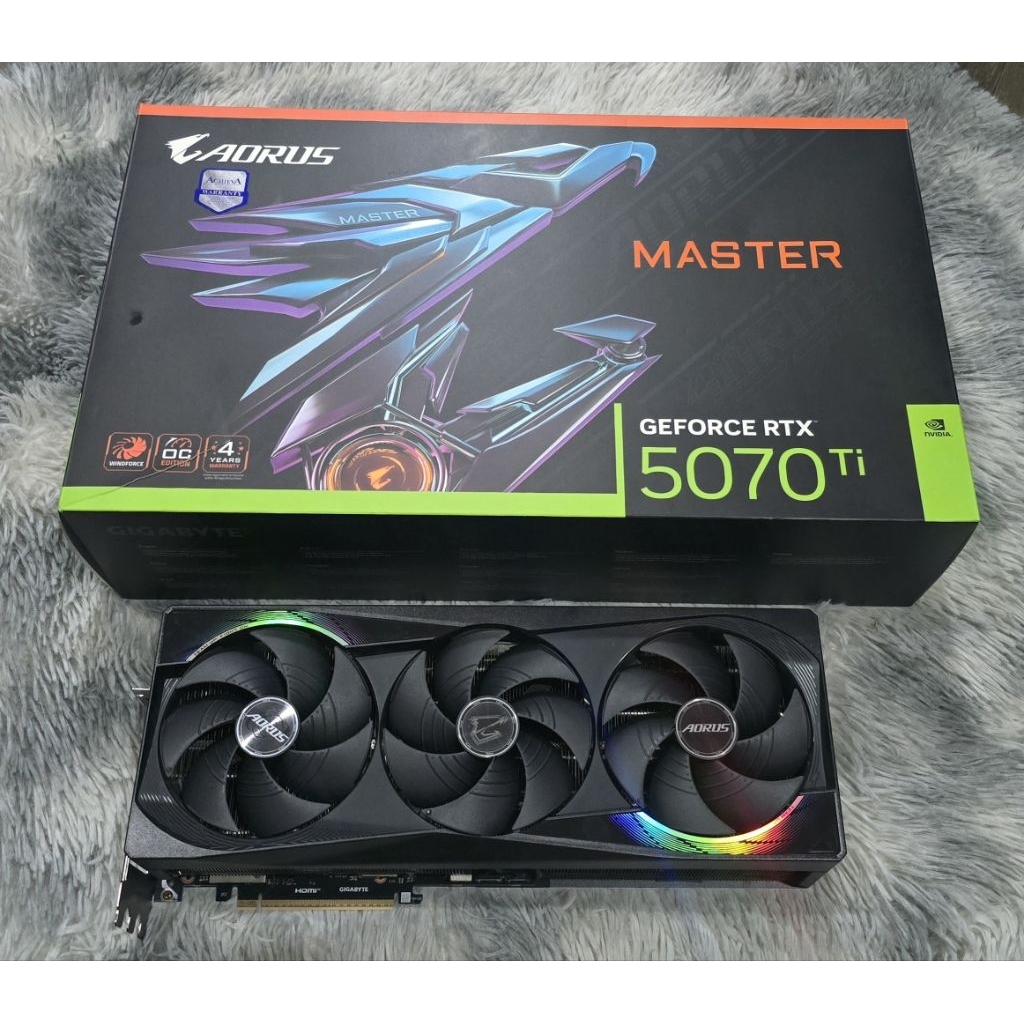 RTX 5070ti Aorus Master