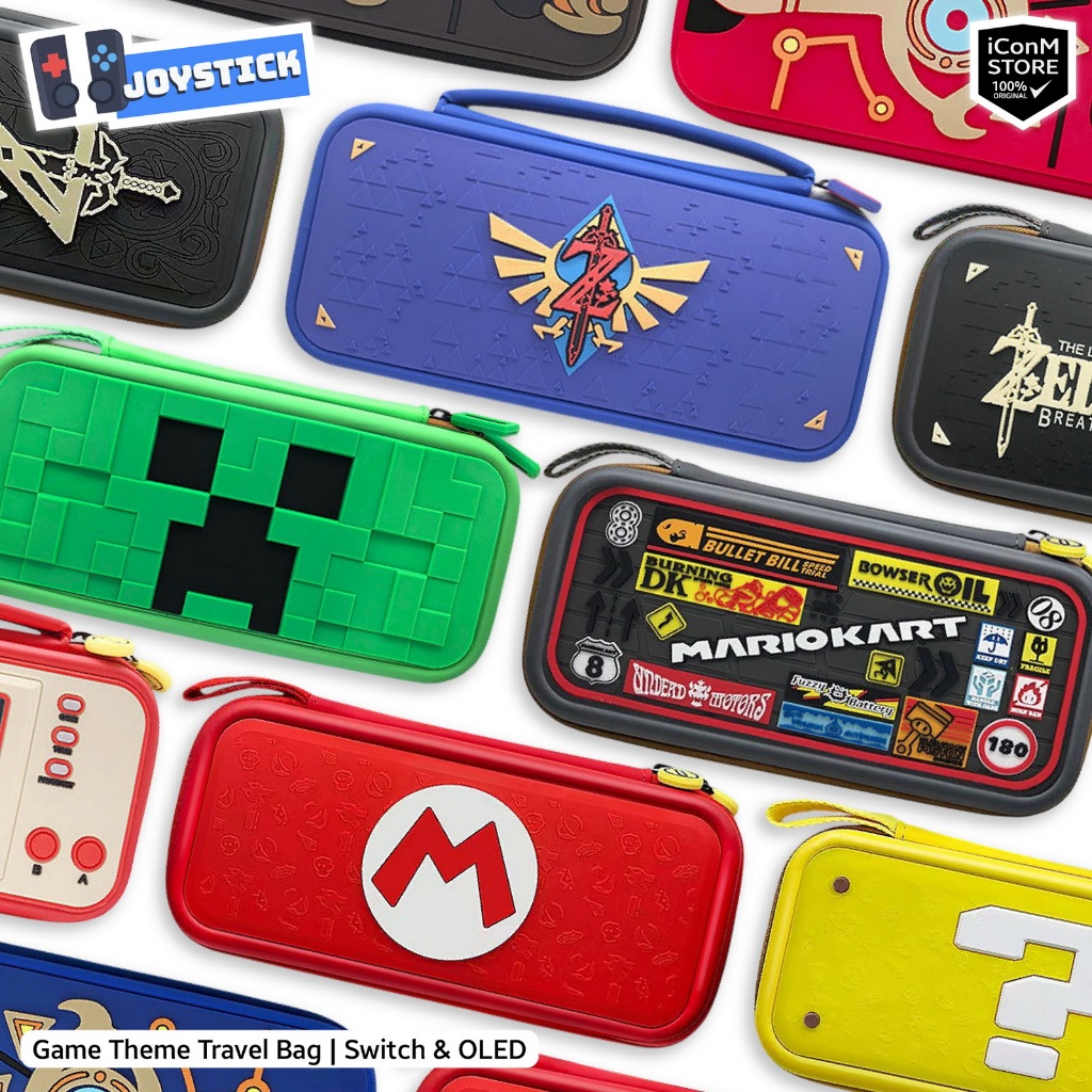 [ส่งทันที] Game Theme Travel Bag - Switch & OLED กระเป๋า Switch & OLED [ผ่อน0%]....