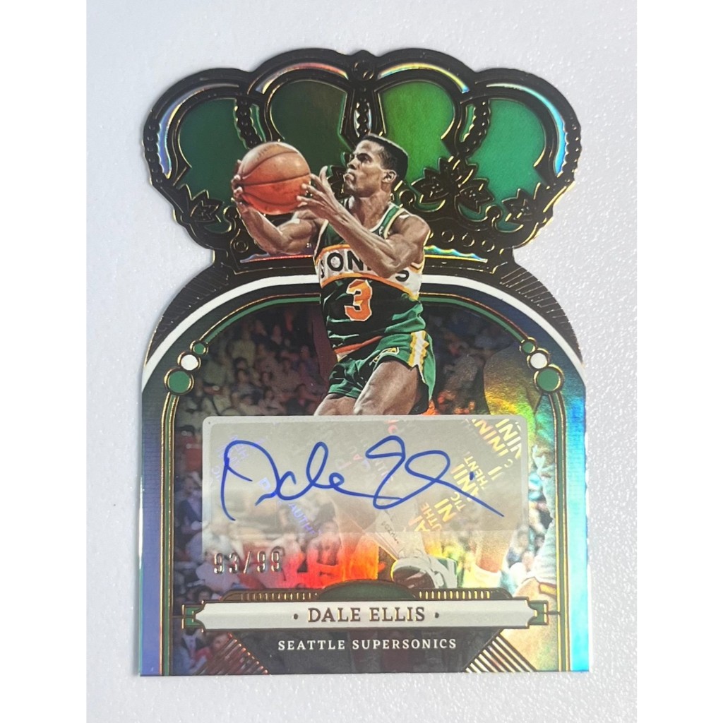 การ์ดบาสเก็ตบอล 2022-23 Panini Crown Royale Dale Ellis /99