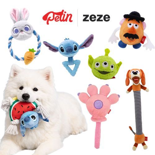 Zeze Petsville Gigwi รวมของเล่นสุนัข ลูกบอลสุนัข ตุ๊กตาสุนัข มีเสียง แก้เหงา ของเล่นหมา