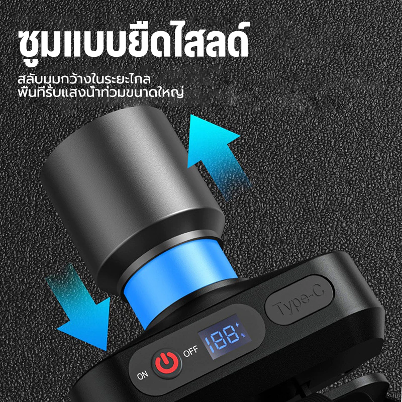 ไฟฉายคาดหัว LED CLUCKCRAFT thumbnail 4