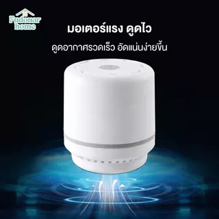 Fudonar ปั๊มดูดอากาศไฟฟ้า เครื่องดูดอากาศถุงสูญญากาศ ใช้กับถุงสูญญากาศ เสื้อผ้า ผ้านวม ประหยัดพื้นที่