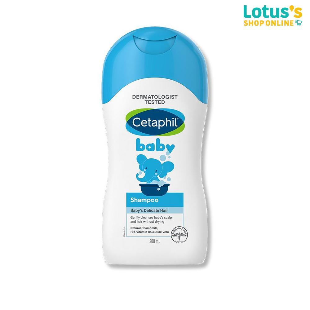 เซตาฟิล เบบี้ แชมพู ขนาด 200 มล. CETAPHIL BABY SHAMPOO 200 ML