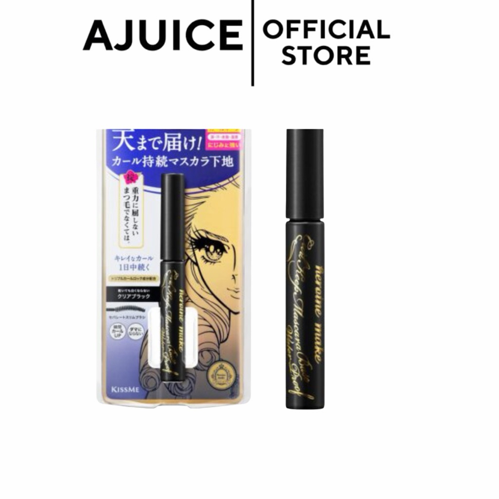 💚🇯🇵Heroine Make Curl Keep Mascara Base WP 01 Clear Black 4.5g Curl Lasting Mascara
