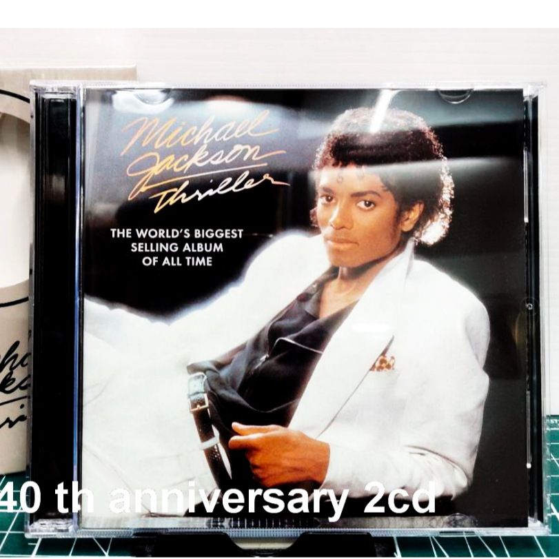 CD Michael Jackson Thriller 40Years anniversary 2CD ****มือ1ซีลปิด made in europe