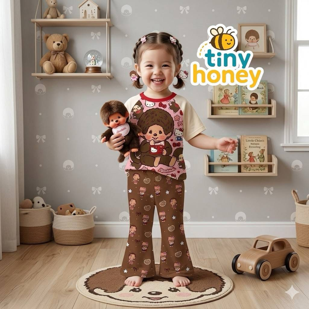 ชุดลูกสาวขาม้า ผ้านิ่ม ม่อนชิ น่ารักกกก 🥰 จ้ำม่ำ เผื่อโต+1 ไซซ์นะคะ