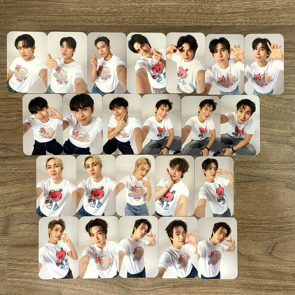 [DMD] พร้อมส่ง การ์ด Random Selfie Photocards : DMD Charity 2025 (GEN 1 - 2)