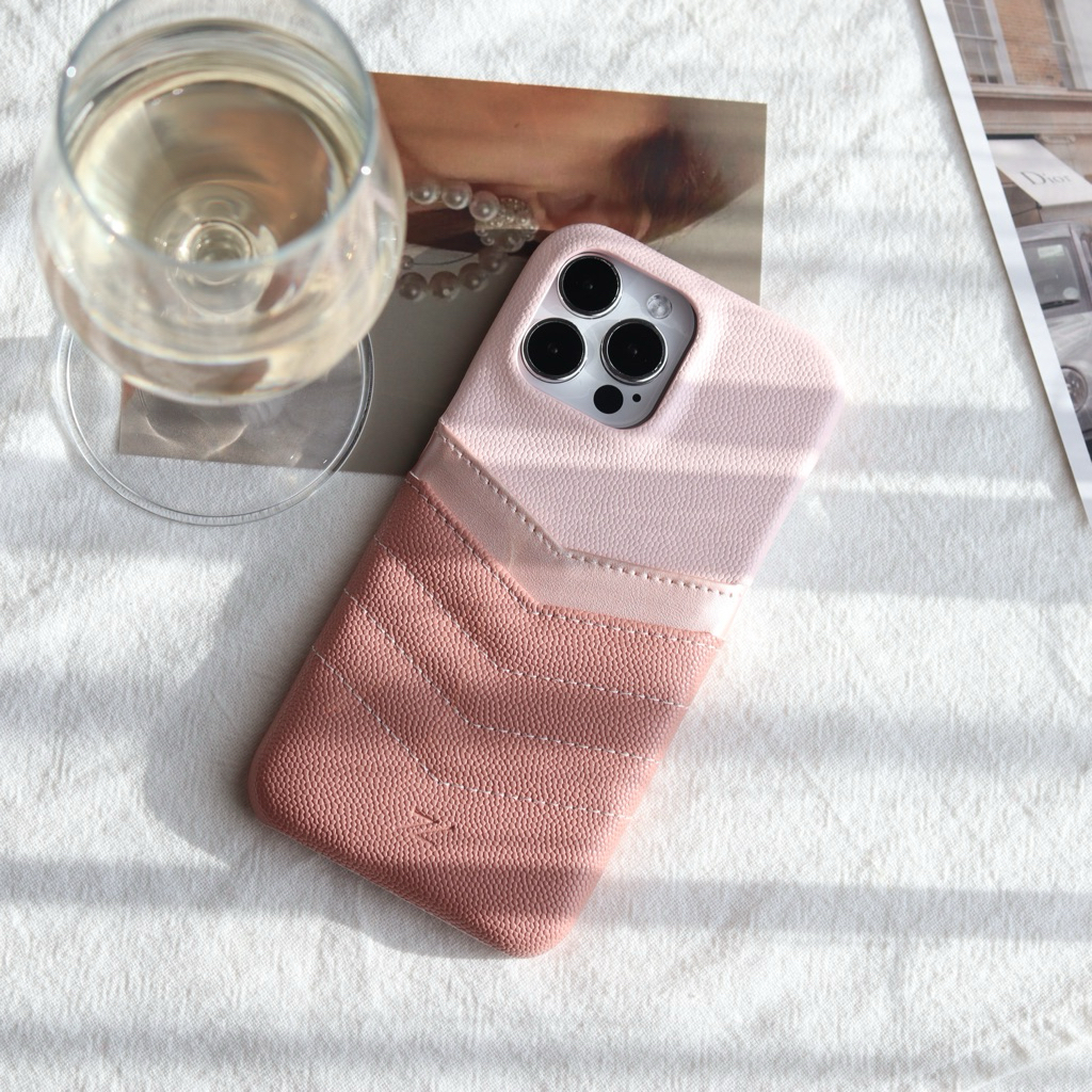 ZENE - (16 Series) Classic Caviar เคสหนังคาเวียร์ใส่บัตร สัมผัสนุ่มมือ  Z04