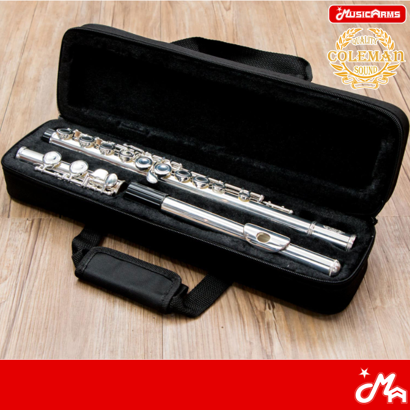 Coleman FL-6238S Standard Flute ฟลูต Coleman รุ่น FL-6238S แถมฟรีกระเป๋า Music Arms