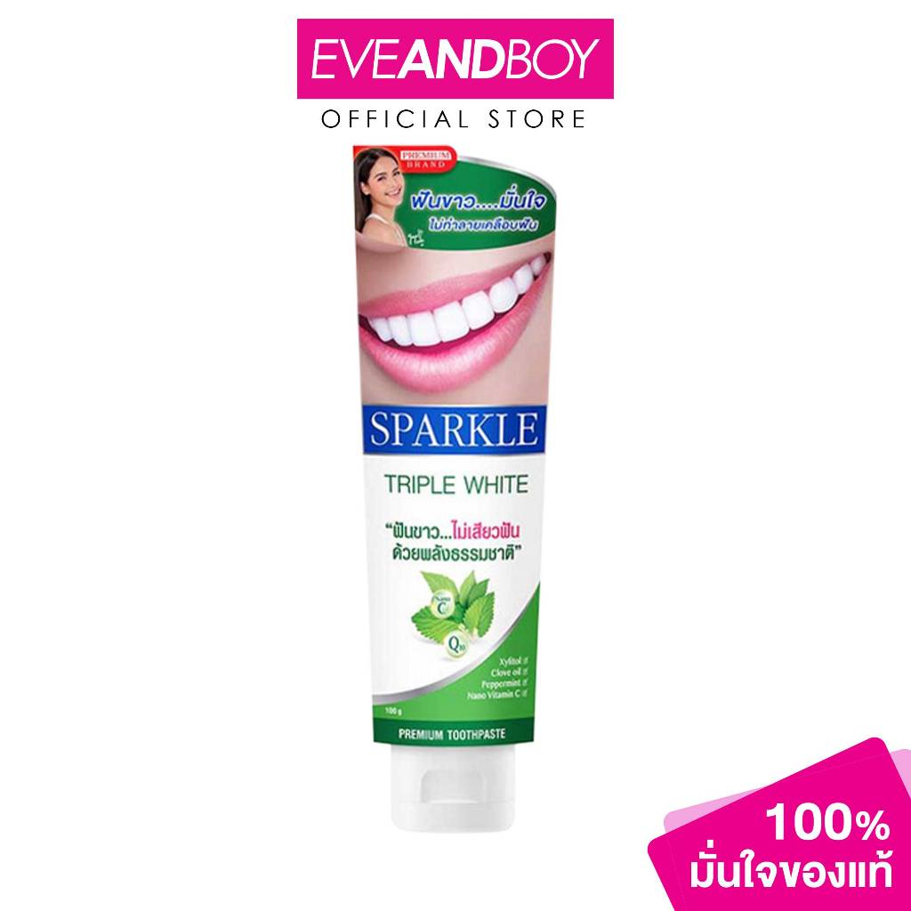 SPARKLE - Triple White Toothpaste (100 g.) ยาสีฟัน