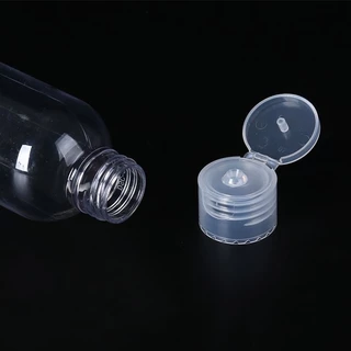 ขวดเปล่าใส่ของเหลว 10 ชิ้น/แพ็ค ขนาด 10ml 30ml 60ml 100ml ขวดแบ่งเดินทาง ฝาเปิดง่าย