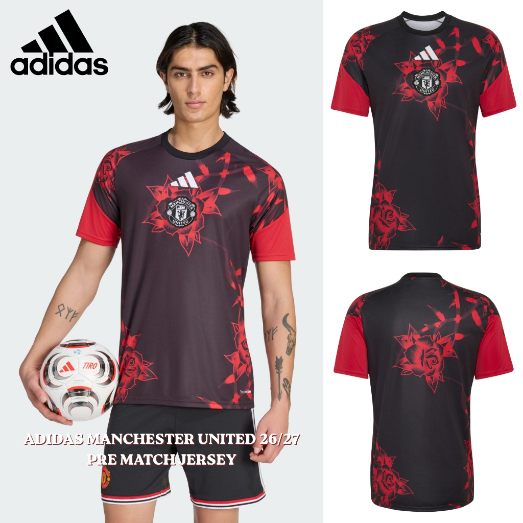 【จัดส่งทันที】Adidas Manchester United 26/27 Pre Match Jersey เสื้อฟุตบอล