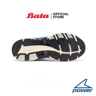 Bata บาจา Power รองเท้าผ้าใบสนีคเกอร์ ผูกเชือก สำหรับผู้ชาย รุ่น ZETA RELICS สีเทา รหัส 8902009
