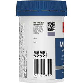 Swisse Mens, Womens Multivitamin 50+ 90 Tablets วิตามินรวมสำหรับผู้ชาย ผู้หญิงวัย 50+