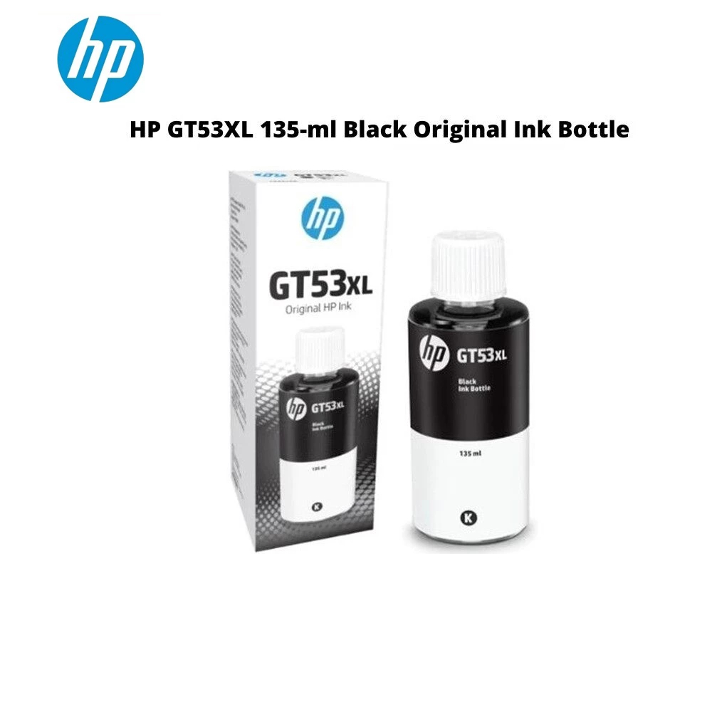 ขวดหมึกสีดำ HP GT53XL