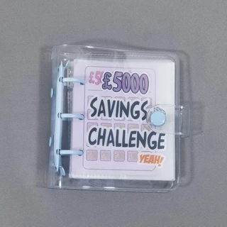 5 PCS หนังสือออมเงินพกพา ขนาดกะทัดรัด ใช้งานง่าย พกพาสะดวก Money Savings Book